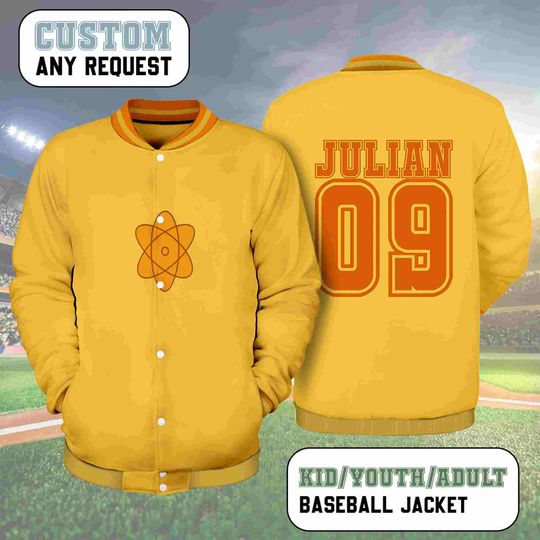Powerline Max 95 Baseball Jacket - A Goofy Movie World Tour Costume