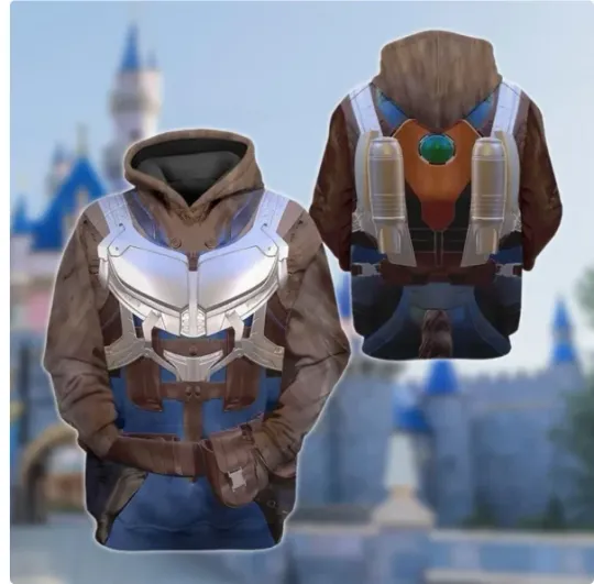 Guardian Of The Galaxy Costume 3D HOODIE HALLOWEEN GIFT CHRISTMAS GIFT US SIZE