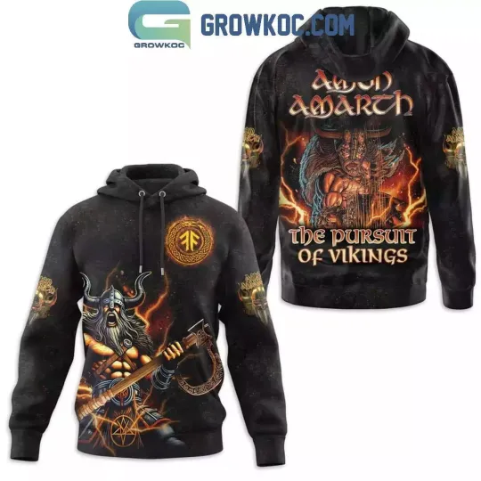 Amon Amarth The Pursuit Of Vikings 3D Hoodie 3d - all printed