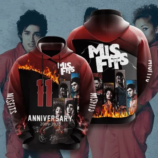 Misfits Custom Hoodie 3D