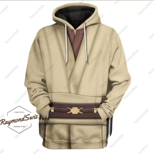 Halloween Obi-Wan Kenobi 3D HOODIE Halloween Gift Best Price Christmas Gift
