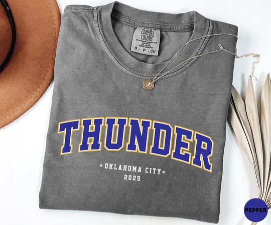 Comfort Colors Oklahoma City Basketball Shirt, Vintage OKC T-Shirt for Men and Women