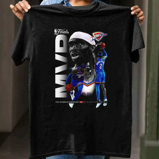 Shai Gilgeous-Alexander OKC 2025 Finals MVP T-Shirt