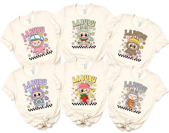 Labubu Graphic T-Shirt, Cute Labubu Tee, Zimomo Tycoco Spooky Pato Mokoko Shirt, Women's T-Shirt