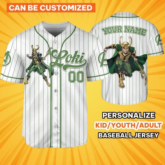 God Of Mischief Chaos Is My Game Loki Jersey, Hero Sport Shirt, Marvel Matching Baseball Team Outfit