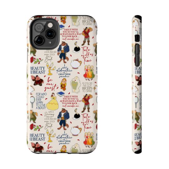 Beauty and the Beast Inspired iPhone Case - Belle Fan Art