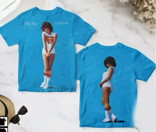 Barbra Streisand Superman Album Cover AOP 3D T-shirt