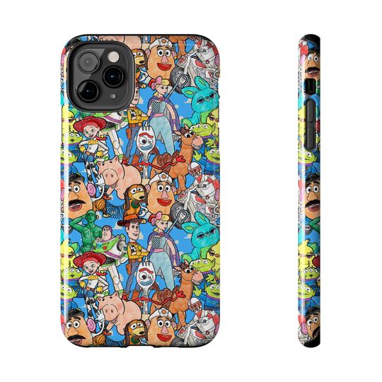 Toy Story Inspired Phone Case Gift Inspired Fan Art Movie Disneyland Magic Kingdom World Buzz Lightyear Woody Bo Duke Forky