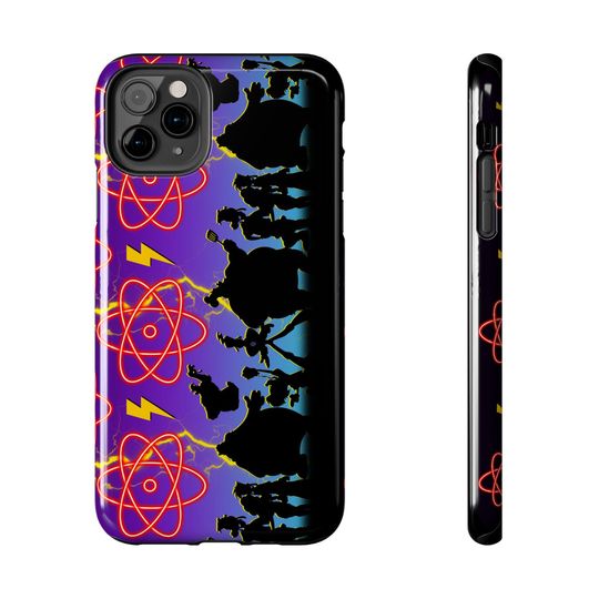Goofy Movie I2I Phone Case Disneyland World Kingdom Gift Inspired Fan Art Silhouette Border Powerline Samsung Max Roxanne