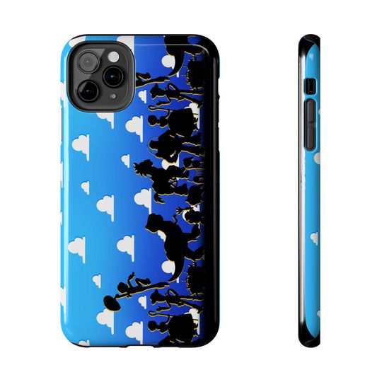 Toy Story Ride Phone Case Disneyland World Kingdom Gift Inspired Fan Art Movie Buzz Woody Parks Silhouette Shadow Jessie