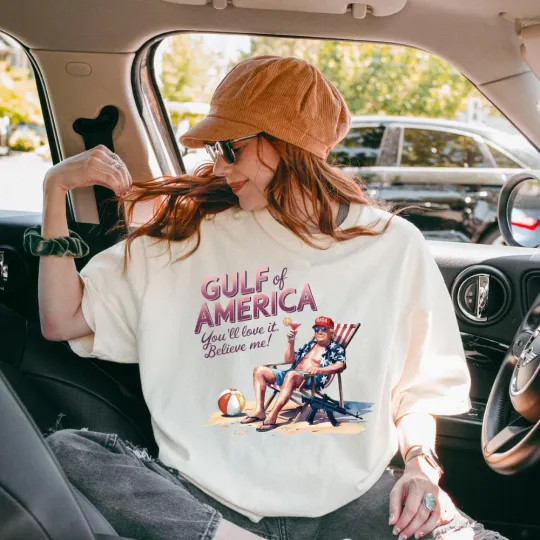 Trump Gulf of America T-Shirt, Trump Ocean Tee, Funny Republican Shirt