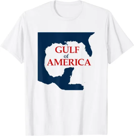 Gulf of America World Map Unisex T-Shirt