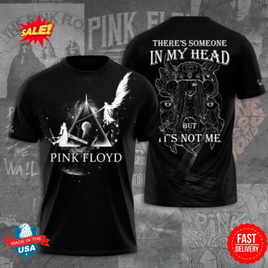 Pink Floyd In My Head 3D Shirt S-5XL