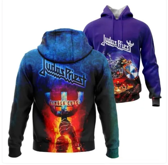 Judas Priest 3D High Quality Mens U Hoodie 3d - all printed