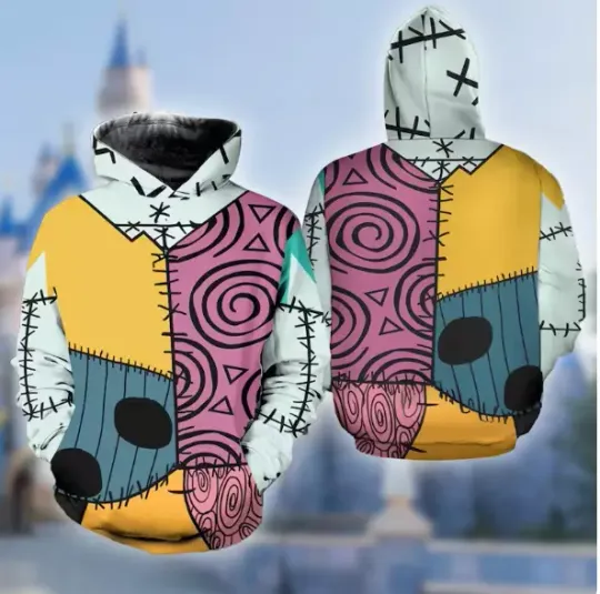 Sally Doll Halloween Costume 3D HOODIE HALLOWEEN GIFT CHRISTMAS GIFT