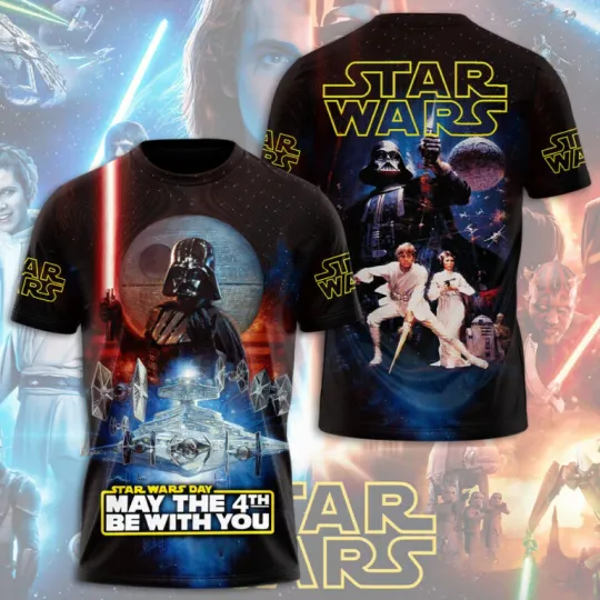 Star Wars 3D Unisex T-shirt, gift for fans