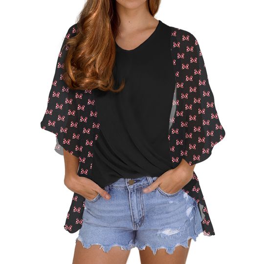 Discover Minnie Mouse Bows Kimono | Minnie Kimono | Disney Kimono