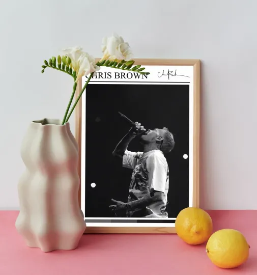 Chris Brown Breezy Bowl 2025 Poster, Printable Wall Art, Fan Art