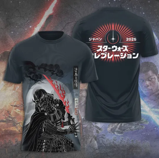 Star Wars Celebration Japan 2025 Art Show 3D T-Shirt