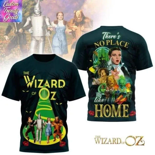 The Wizard Of Oz There No Place Like Home 3D T-Shirt