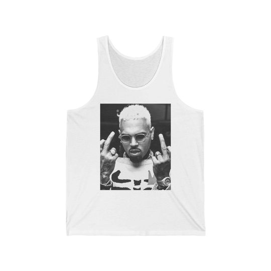 Chris Brown Tank Top Breezy Bowl Tour Shirt Fan Merch Concert Gift Jersey Tank