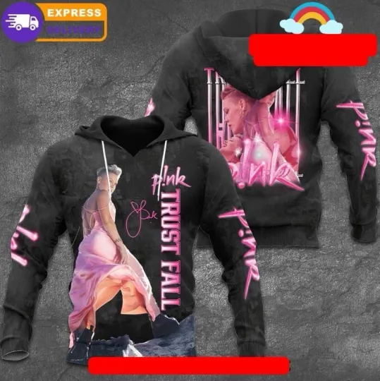 Discover Pink Summer Carnival 2024 Trust Fall Hoodie 3D Hoodie new new hot