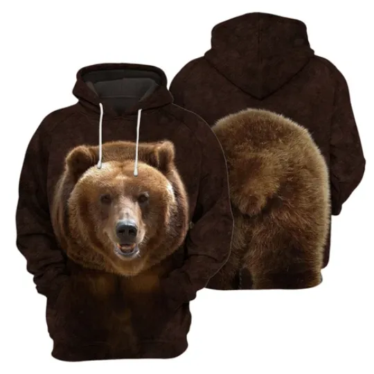 Grizzly Bear 8211 3D All Over Printed Shirt