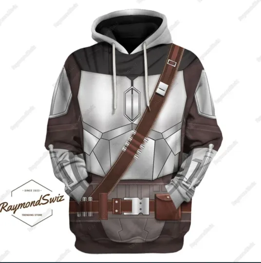 Halloween Mandalorian 3D HOODIE Halloween Gift Best Price Christmas Gift