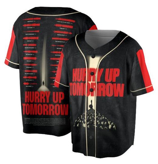 Weeknds Hurry Up Tomorrow Jersey, Vintage Hip Hop Jersey, Weeknds Concert Merch for Fans, Iconic Hip Hop 90s Graphic