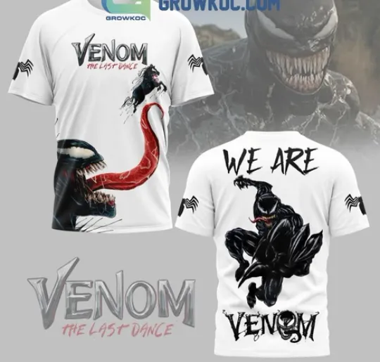 Venom The Last Dance We Are Venom 3D T-Shirt