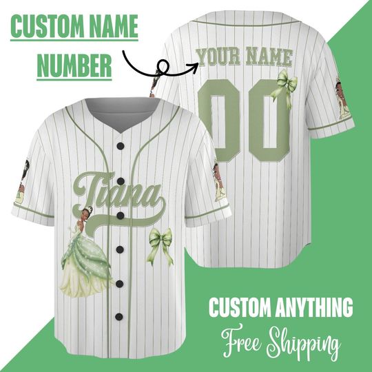 Personalized Disney Princess Tiana Shirt, Disney Vacation Shirt, Disney Princess Jersey, WDW Disneyworld Shirt, Disney Princess Tiana Castle