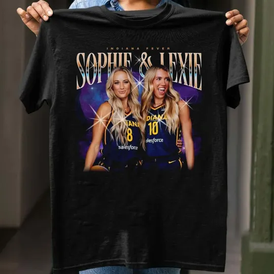 Discover Lexie Hull & Sophie Cunningham Indiana Fever T-Shirt