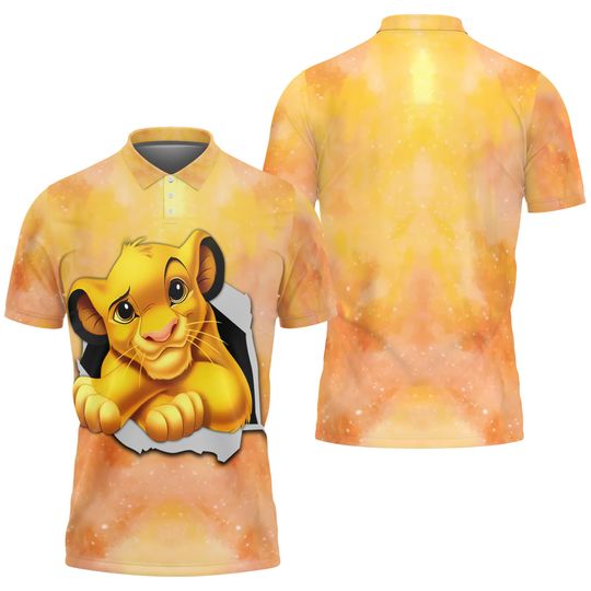 We Are Never Too Old For Simba Lion Disney Polo Shirt