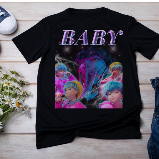 Kpop Demon Hunters Graphic Tee - Baby Saja T-Shirt
