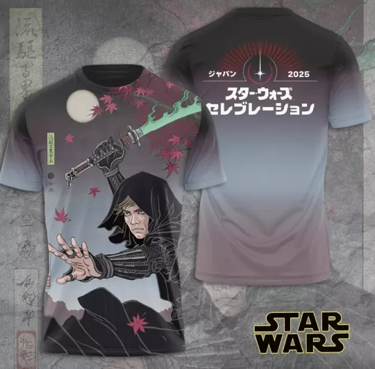 Star Wars 3D T-Shirt Celebration Japan 2025 Art Show, Star Wars Gift