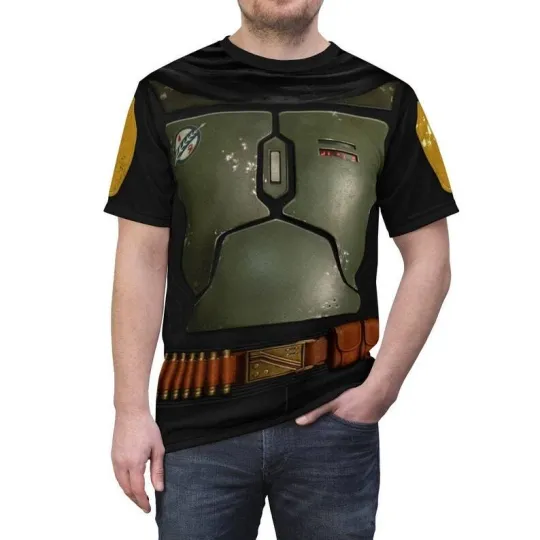 Star Wars Boba Fett Re-Armored Cosplay Costume Gift For Fan Tshirt 3D