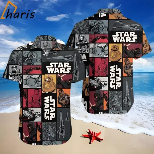 Discover Star Wars Hawaiian Button Down Shirt