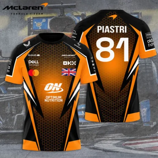 Oscar Piastri 3D Apparel –  11838
