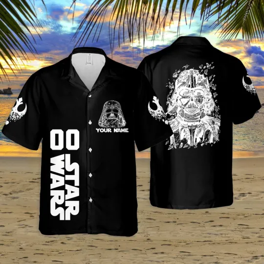 Personalized Star Wars Darth Vader Hawaiian Shirt