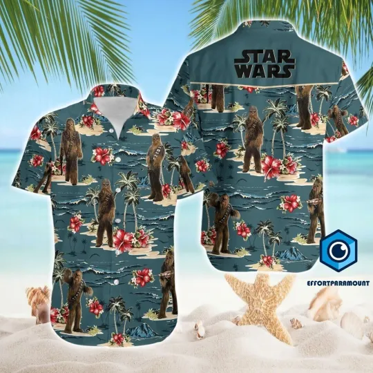 Star Wars Chewbacca Hawaiian Shirt