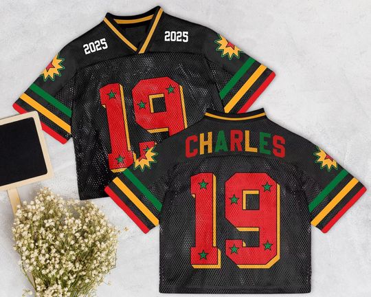 Custom Name And Number Mesh Football Jersey, Concert Jersey, Game Day Commitment Gift, Custom Text Football Jersey