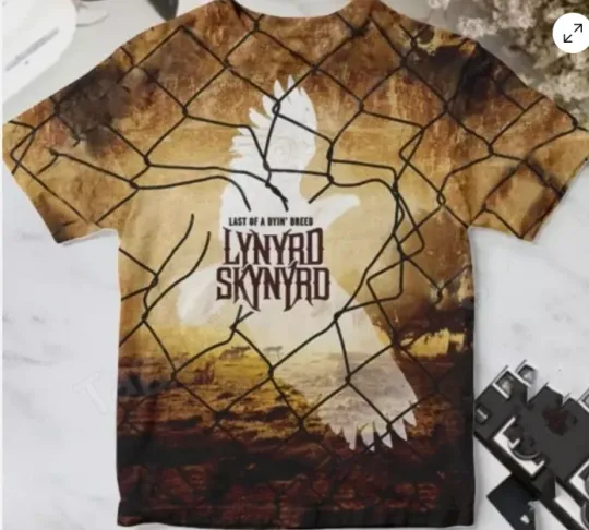 Lynyrd Skynyrd Last Of A Dyin' Breed Album Cover AOP 3D T-Shirt