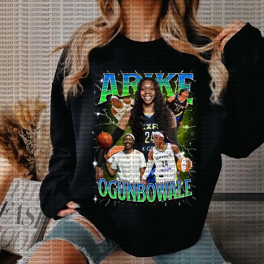 Arike Ogunbowale Bootleg Sweatshirt Vintage Shirt Dallas Wings Merch Graphic Step Sisters Shirt Women basketball Shirt Gift For Dad