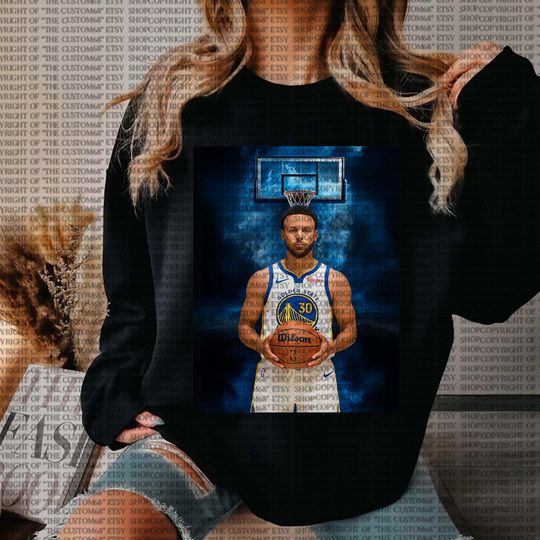 Limited Edition Steph Curry Vintage Sweatshirt Graphic Shirt Handmade Clothing Gift for Dad