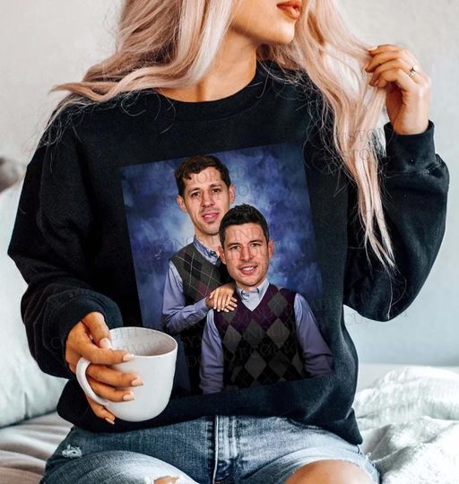 Sidney Crosby Evgeni Malkin Pittsburgh Penguins Vintage Sweatshirt Pittsburgh Penguins Merch Graphic Step Brothers Shirt Sidney Crosby
