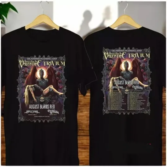 Bullet for My Valentine The Poisoned Ascendancy Tour 2025 Concert T-Shirt