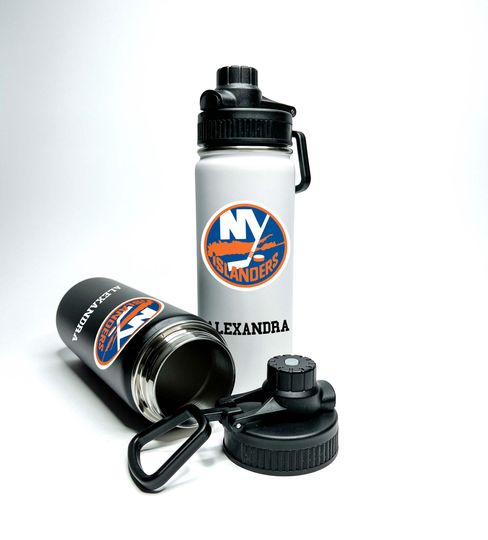 Personalized Name Custom American Pro Hockey Name Stainless Steel Water Bottles Sports Lid