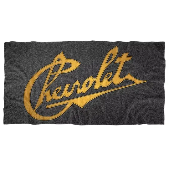 Discover Chevrolet Beach Towel, 30"x60" Stitched Chevrolet Script Beach Towel