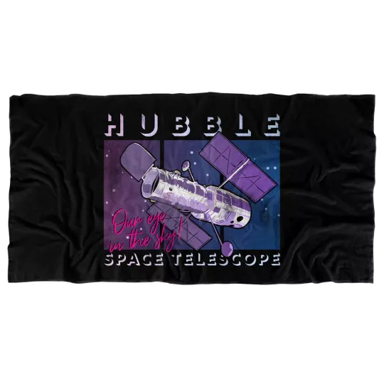NASA Eye in The Sky Officially Licensed Beach Towel 30"x60"