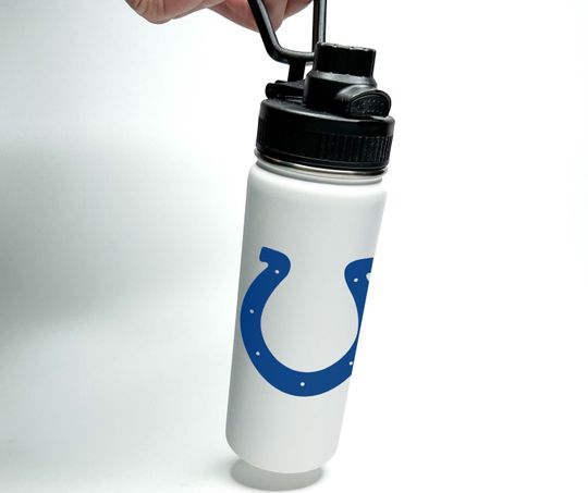 Personalized Name Custom American Pro Football Name Stainless Steel Water Bottles Sports Lid